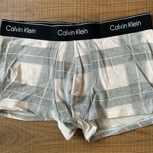 Calvin Klein Low Rise Plaid Trunks